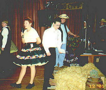  Kerstin sagt uns gerade an. 